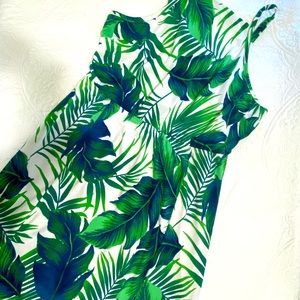 Tropical maxi dress